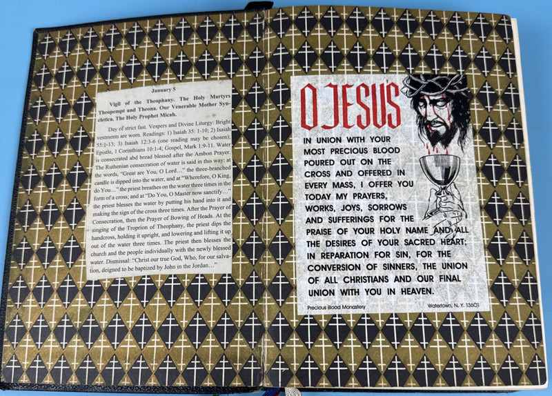 Byzantine Daily Worship 1969 First Printing; Reverend Joseph Raya; SEE/READ DESC gallery
