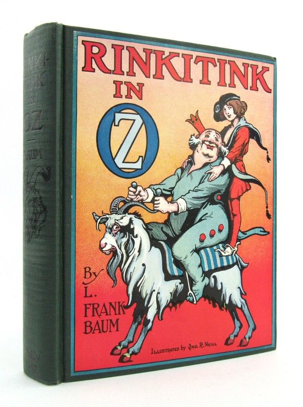 RINKITINK IN OZ by L Frank Baum & John R Neill HBDJ VG/Nr Fine L1