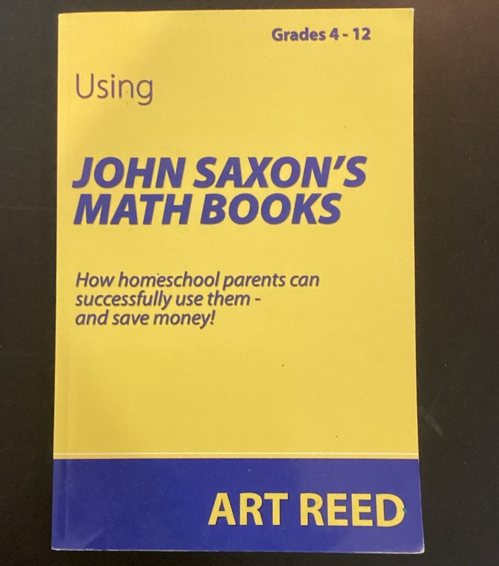 John Saxon’s Math Books by Art Reed