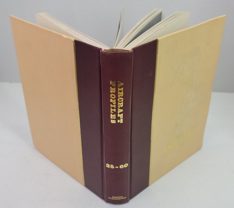 Aircraft Profiles Nos 25-60 Hardcover Book 1965 Illustrated Airplanes Military