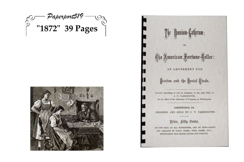 Omnium Gatherum Or The American Fortune Teller «1872» 39 Pages