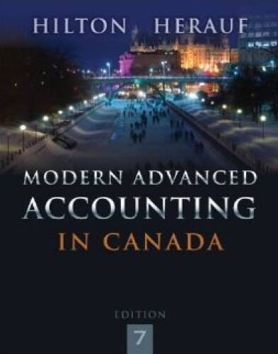 Modern Advanced Accounting in Canada – Hardcover – VERY GOOD