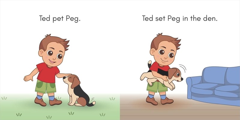Charge into Reading Decodable Books (Stage Pre-1): 10 CVC Beginning Reader Short gallery