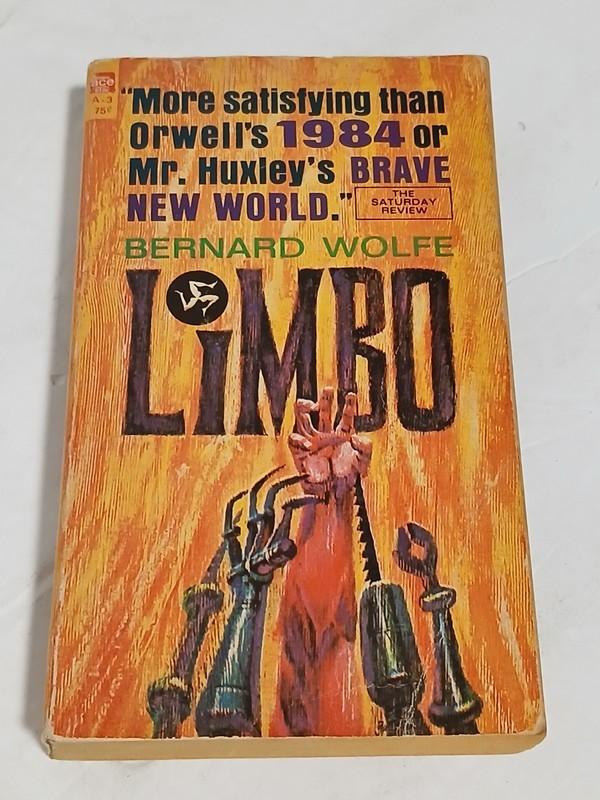 Limbo Bernard Wolfe 1952 First Printing Sci-Fi Vintage Ace Star