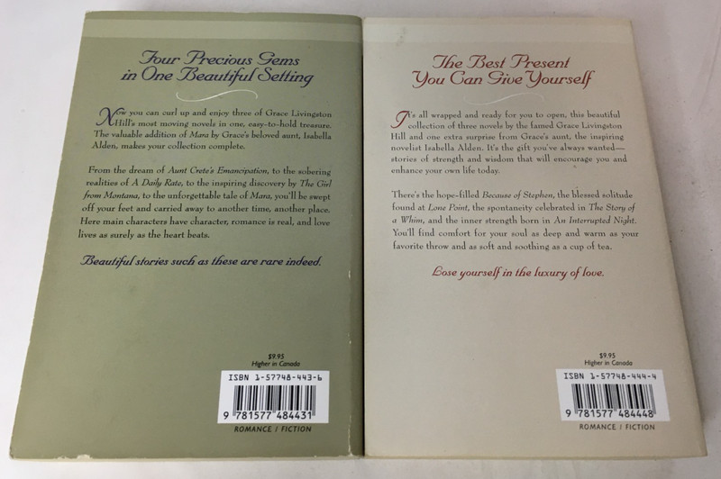Grace Livingston Hill COLLECTION Books No. 1 & 2 Omnibus 4-in-1 Novels 8 Stories gallery