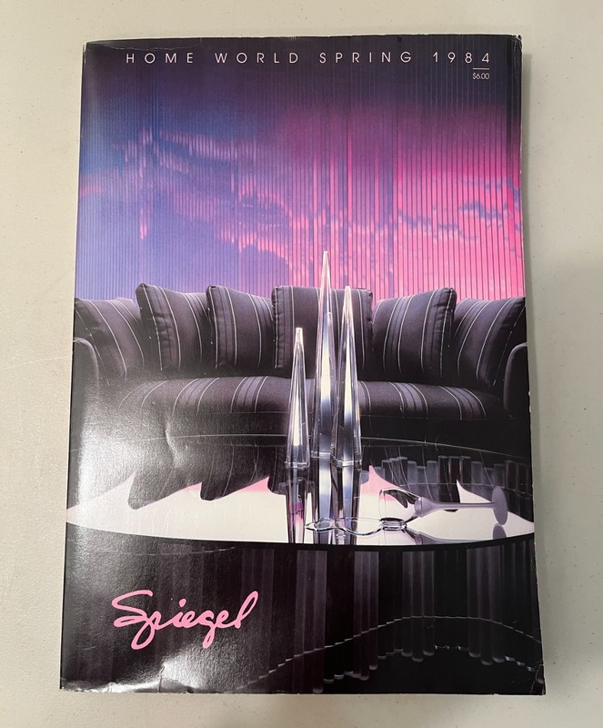 1984 Spring/Summer Spiegel "Reversible" Catalog Fashion / Home Decor Chicago gallery