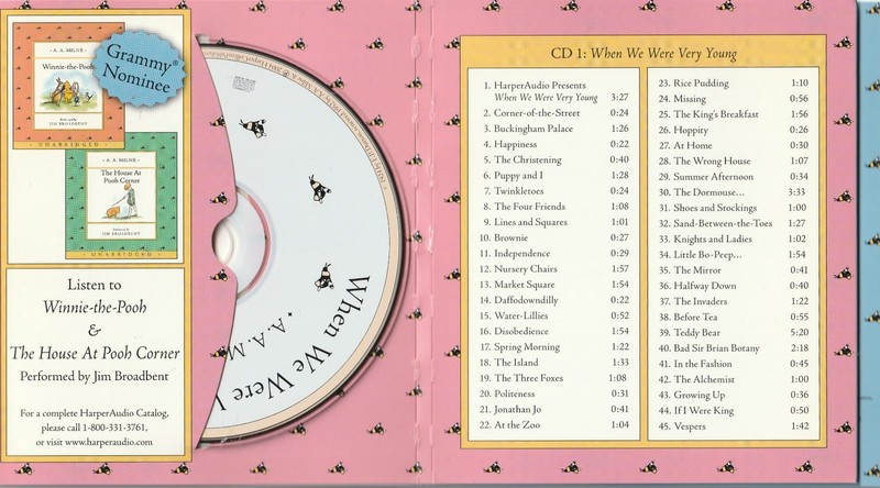 When We Were Very Young & Now We Are Six ( Audio Books on 2 CD's) gallery