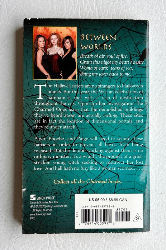 Charmed Between Worlds by Constance M. Burge 2003 Simon Pulse gallery