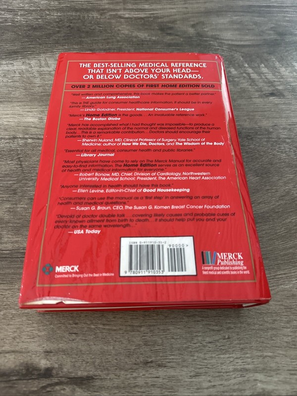 Merck Manual of Medical Information by Mark H. Beers (2004, Trade Paperback) gallery