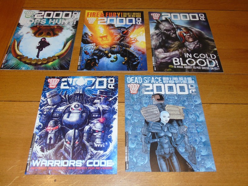 2000 AD Comic – 5 PROG JOB LOT – No’s 2066 to 2070 Inc (31/01/18 : 28/02/18 )