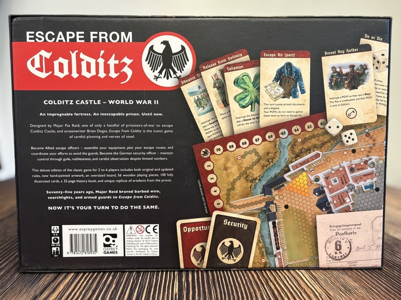Escape from Colditz - Board Game - Excellent Condition gallery