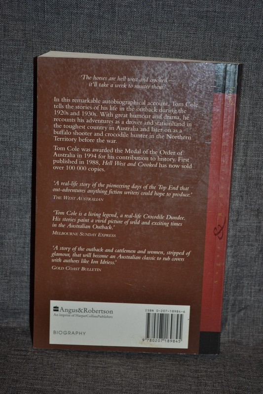Hell West and Crooked: A Living Legend, by Tom Cole Trade Paperback gallery