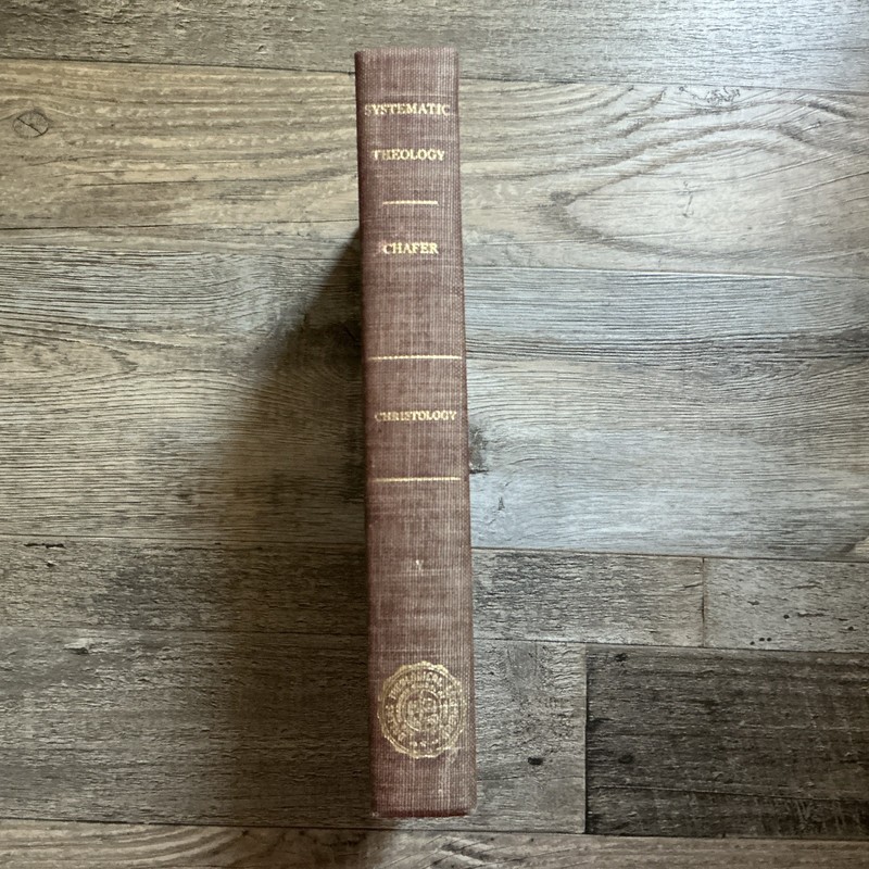 Antique 1948 Systematic Theology Volume V Christology Lewis Sperry Chafer rare