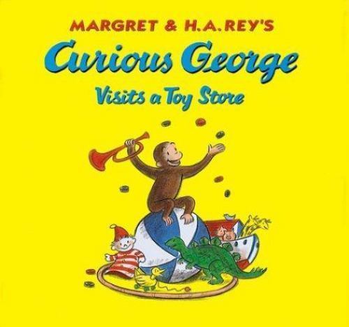 Curious George Visits a Toy Store by Rey, Margret,Rey, H. A., Acceptable Book