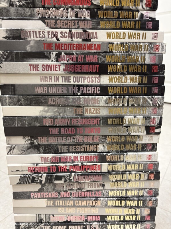 Time Life World War II Series Book Set WW2 Complete 39 Volume Hardcover Books gallery