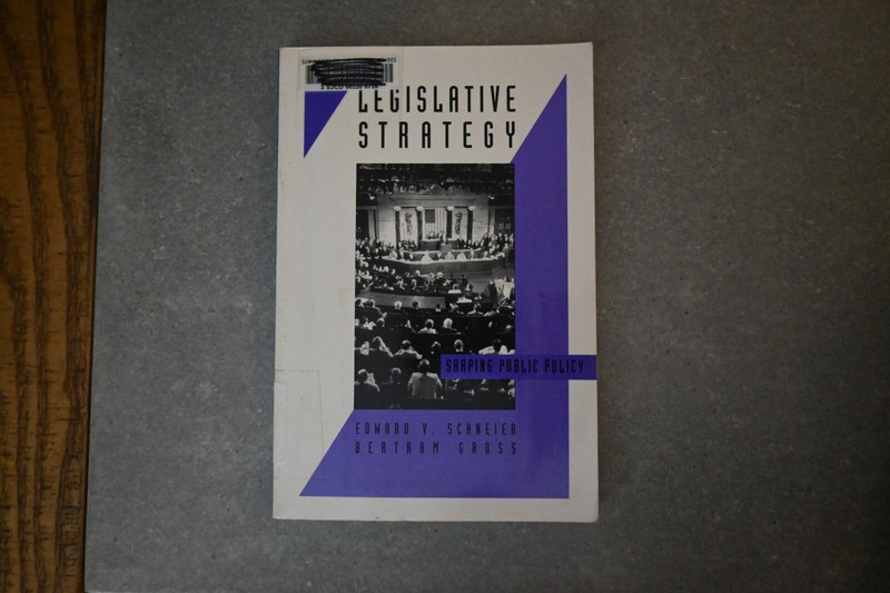 Legislative Strategy: Shaping Public Policy (American Life; Publication – GOOD