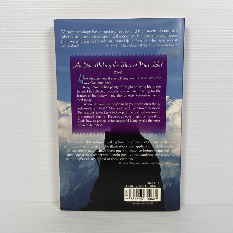Living Life to the Max: Solomon's Wisdom for Christian Living gallery