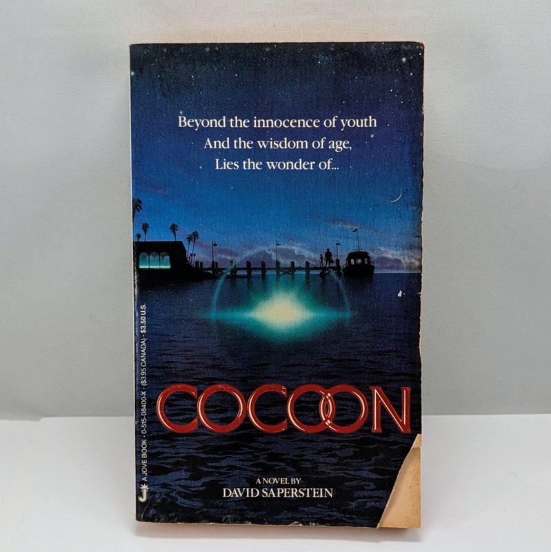 Cocoon Movie Tie In by David Saperstein Paperback 1985 Vintage PB