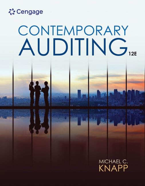 Contemporary Auditing – paperback Knapp, Michael C.
