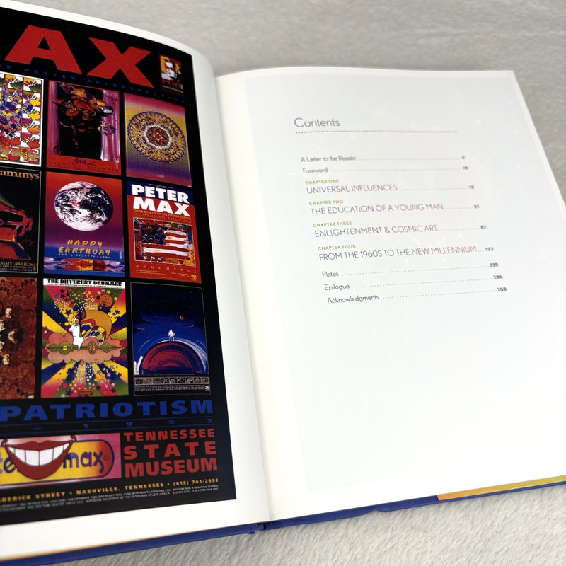 2013 First Edition The Universe of Peter Max Psychedelic Poster Pop Art HC Book gallery