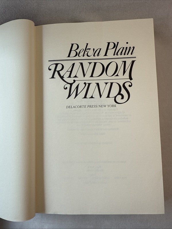 Random Winds - Hardcover By Plain, Belva - GOOD gallery