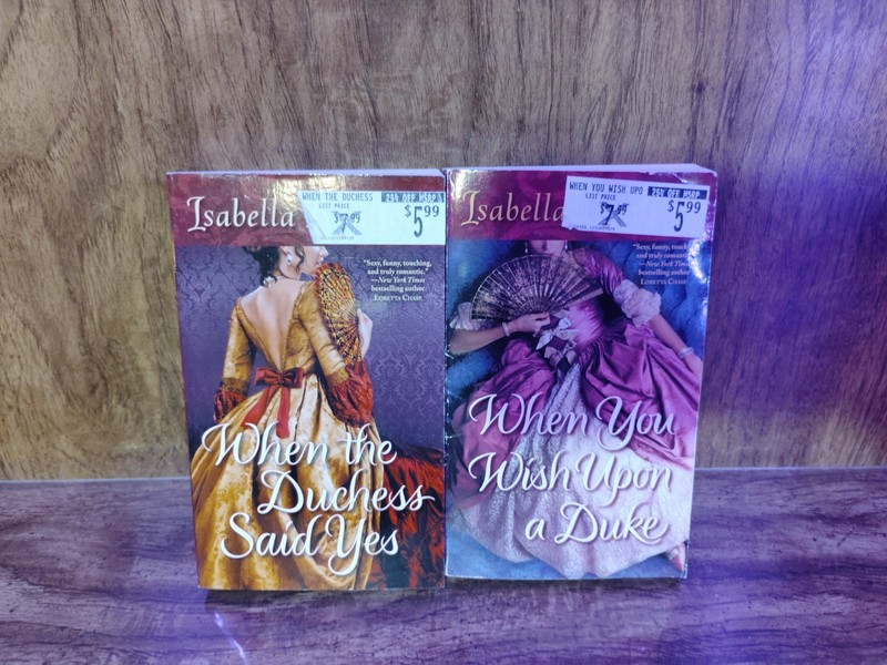 Isabella Bradford Wylder Sisters 2-Book Lot Historical Romance Ballantine