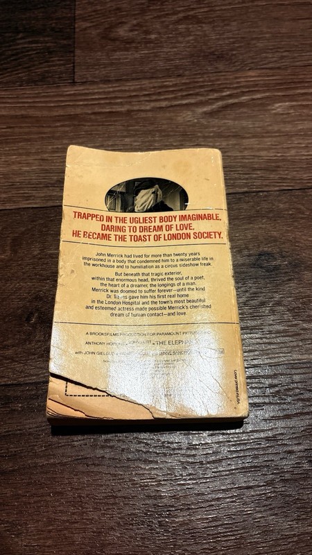 Ballantine The Elephant Man Paperback Christine Sparks Film/TV Adaptation gallery