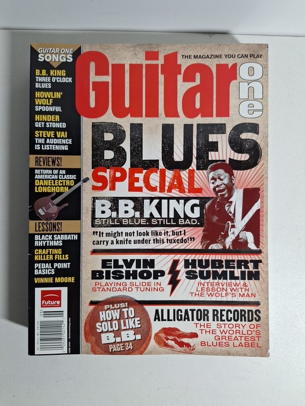 Guitar One Magazine Lot of 6 2000’s B.B. King Jazz & More