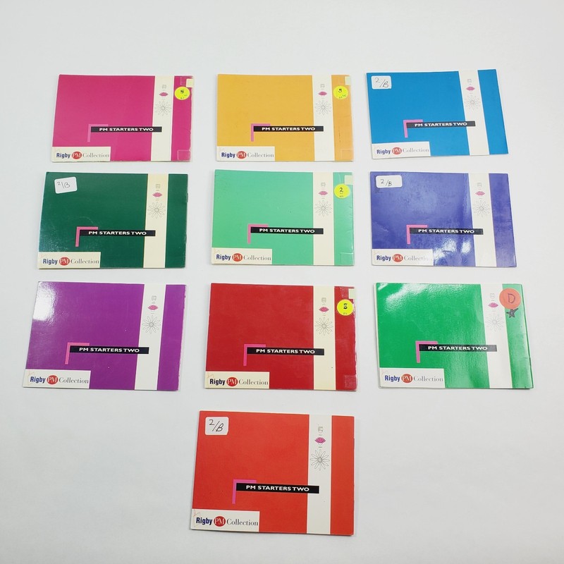 Lot of 10 Rigby PM Starters Two Early Readers Early Learning Homeschool gallery