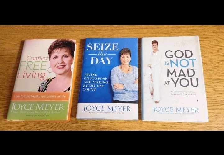 Joyce Meyer Lot Of 3 Inspirational Hardcover Books