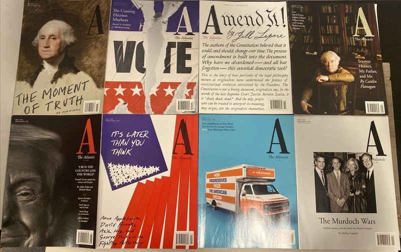 The Atlantic Magazine Lot of 14 Brand New-2024,2025,2026