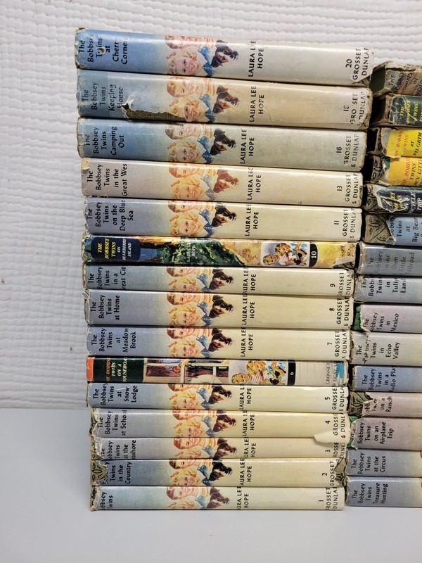 Lot of 46 Vintage The Bobbsey Twins Hardcover Children’s Books by Laura Lee Hope gallery