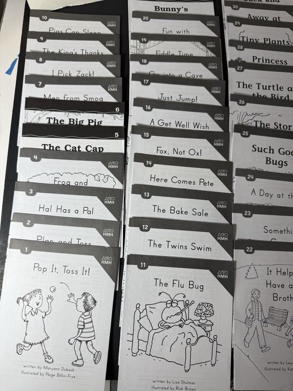 Saxon phonics & spelling GRADE 1, Decodeable Readers 1-52 gallery
