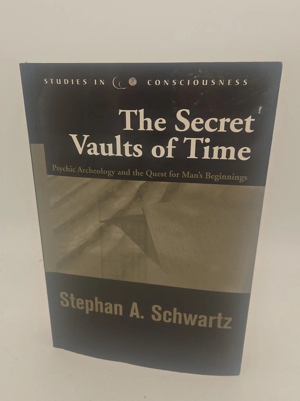Secret Vaults of Time Psychic Archaeology Stephen Schwartz Trade PB VG Cond P4