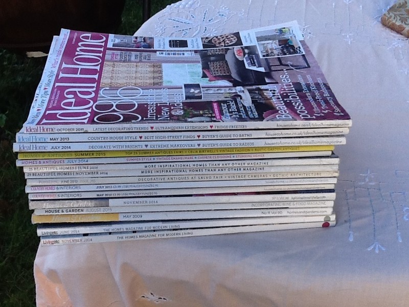 Magazine 10kg/15 Copies Lot Ideal Home Country Homes &Interiors Living etc gallery