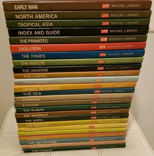 Time LIFE Nature Library 25 Volumes Hardcover Nature/Science + Index/Guide 1967