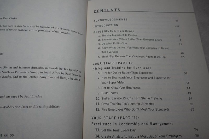Lessons in Excellence SIGNED Charlie Trotter & Paul Clarke 1999 Hardcover Book gallery