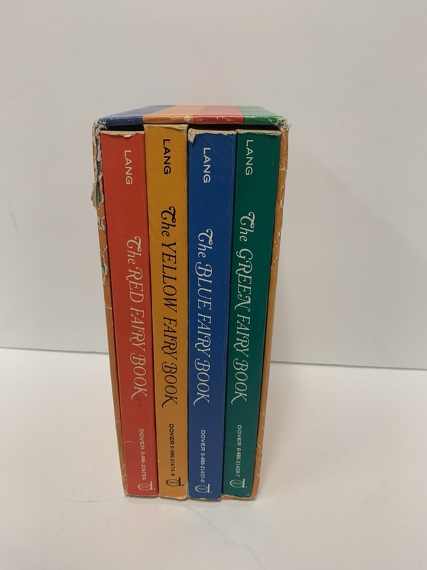 Favorite Andrew Lang Fairy Tale Books in Many Colors 4 Vol Box Set PPBK gallery