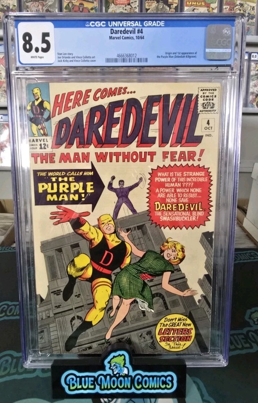 Daredevil #4 | 1964 | CGC 8.5 White Pages