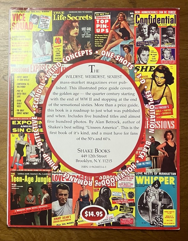llustrated Price Guide to Cult Magazines 1945-69 by Alan Betrock paperback gallery