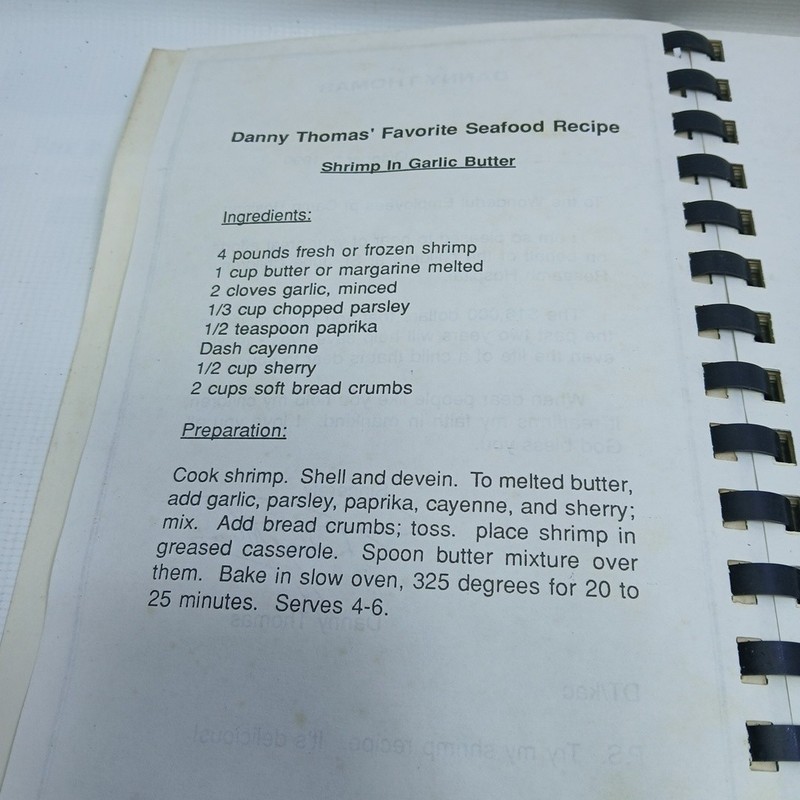 1990 Fruit of The Loom Camp Hosiery St Jude Danny Thomas Cookbook Lenoir City Tn gallery