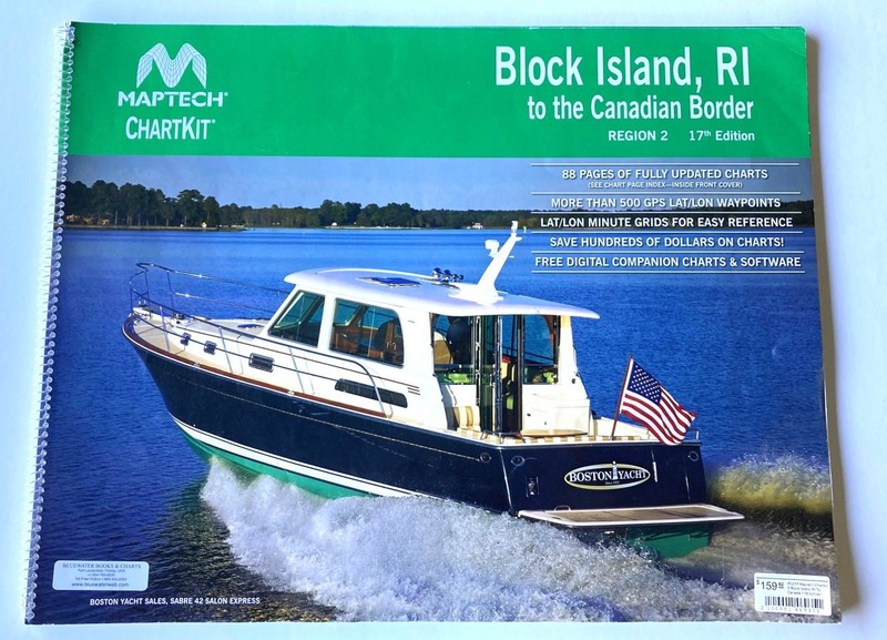 Maptech Chartkit 2 Block Island RI To Canada 17th Edition