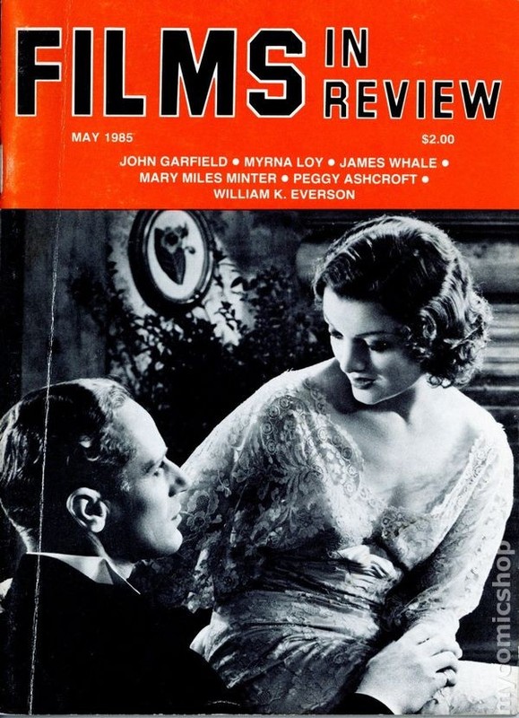 Films in Review Vol. 36 #5 FN+ 6.5 1985 Stock Image