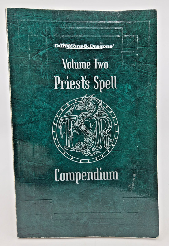Priest’s Spell Compendium, Volume 2 Advanced Dungeons & Dragons AD&D TSR