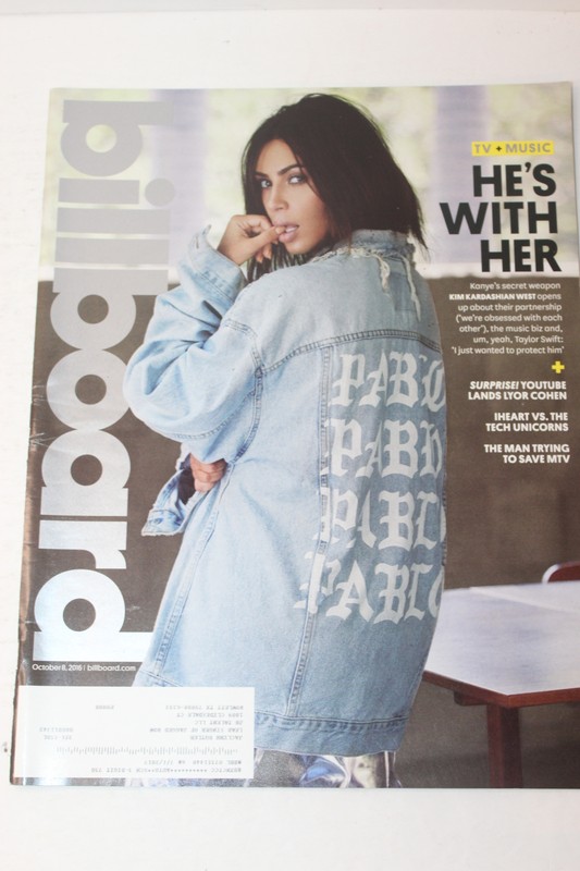 Billboard Magazine October 8 2016 OCT Kim Kardashian West