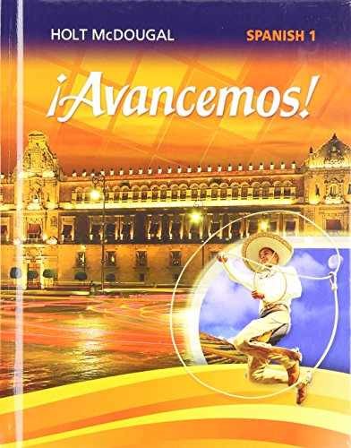 ¡avancemos!: Student Edition Level – Hardcover, by Holt Mcdougal – Acceptable p