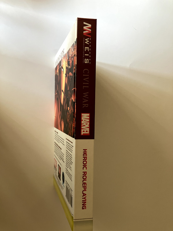 Marvel Heroic Roleplaying Civil War Premium Event Book RPG gallery