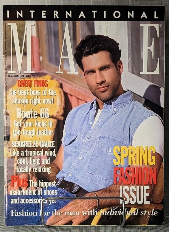 International Male Catalog Spring 1996 David Johnson Vintage Mens 90s Fashion