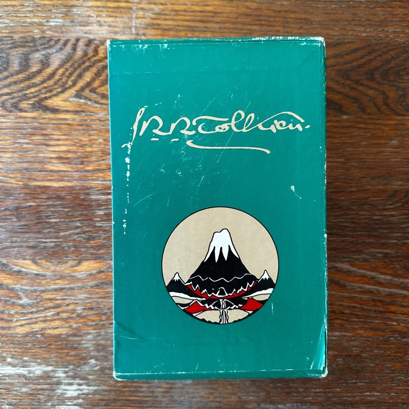 J.R.R. Tolkien Lord of the Rings & The Hobbit PB Boxset w Later Printings GOOD