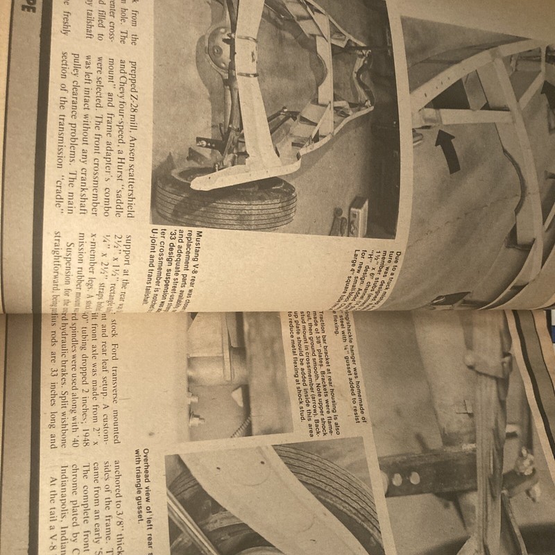 ROD POWER magazine feb 1977 16 Color Pages. 22 Tech Pages. T-588 gallery